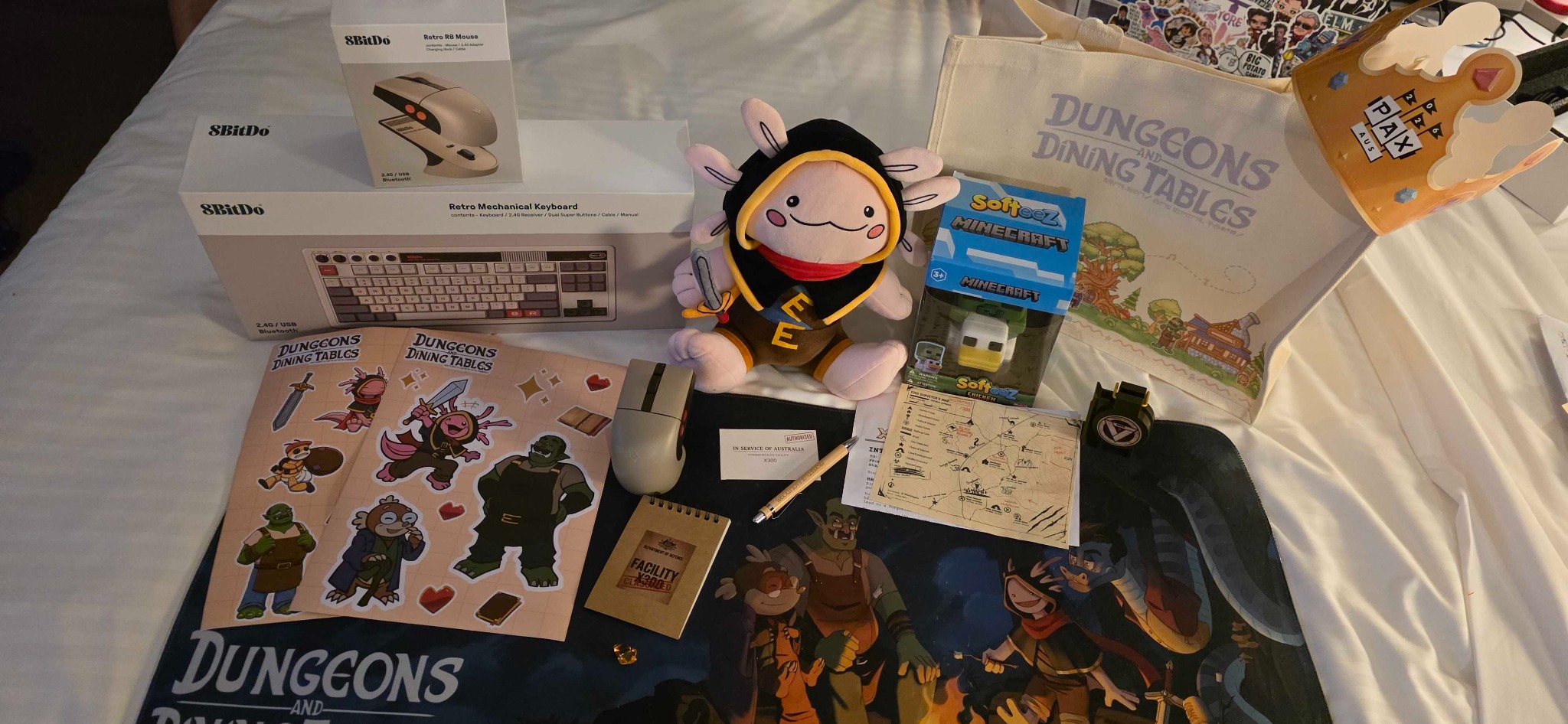 PAX finds and souvenirs